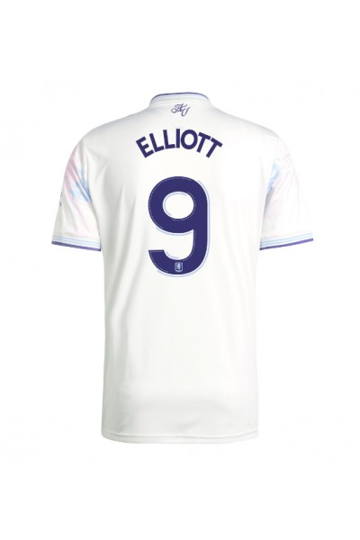 Aston Villa Harvey Elliott #9 Jalkapallovaatteet Kolmaspaita 2025-26 Lyhythihainen Aston Villa Harvey Elliott #9 Jalkapallovaatteet Kolmaspaita 2025-26 Lyhythihainen